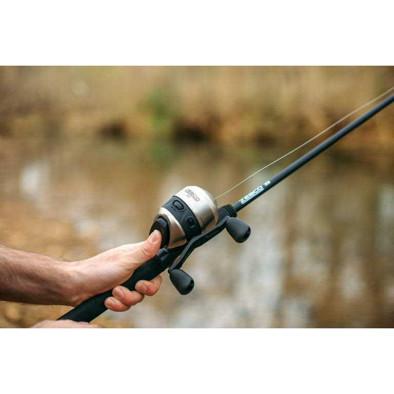 Spincast Combo Fishing Reel Set k7