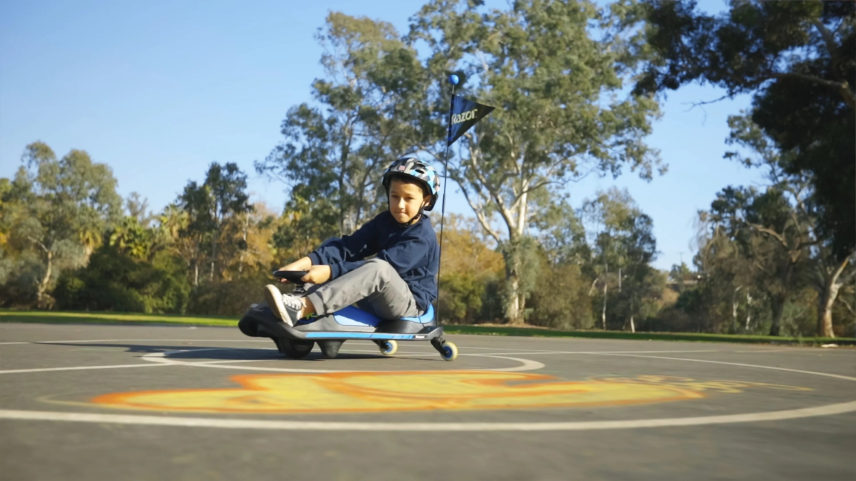 Electric Drifting Go Kart for Kids 12V with Speed Switch a7