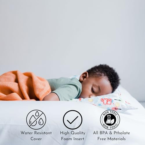 Little Sleepy Head Bed Bumper for Toddlers with Soft Cover, Twin Size, 1-Pack R54336