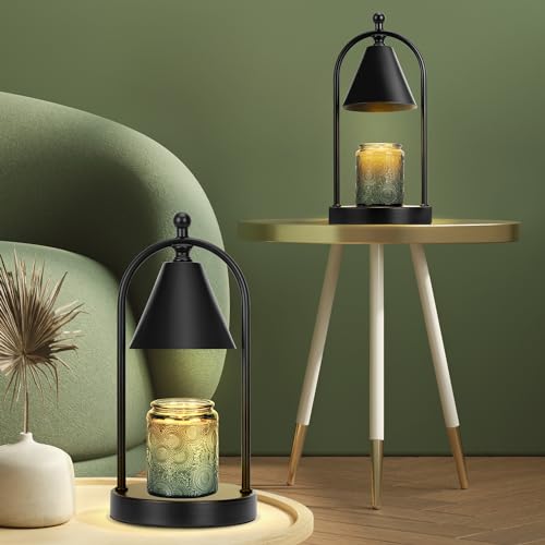 Candle Warmer Lamp with Timer and Dimmer for Bedroom Decor k7m