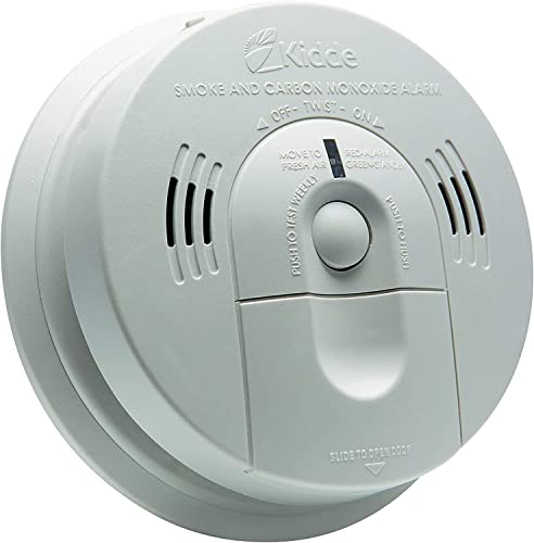 Kidde Smoke & Carbon Monoxide Detector with Voice Alerts, Battery Powered A301668
