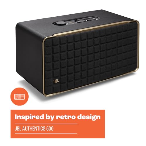 JBL Authentics 300 Retro Wireless Bluetooth/WiFi Home Speaker with Built-in Battery E620411