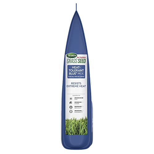 Heat-Tolerant Blue Mix Tall Fescue Lawn Seed with Fertilizer7k
