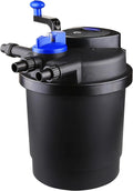Pond Bio Pressure Filter 1600 Gallons Pool Fishpond Pump Filter Pond Filter