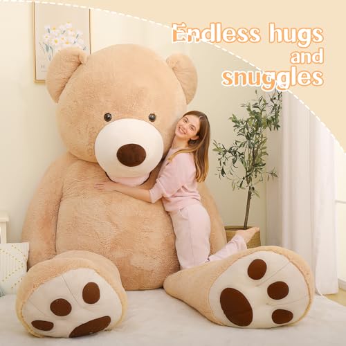 MaoGoLan Giant Teddy Bear 5 Feet Stuffed Animal Plush Gift D292