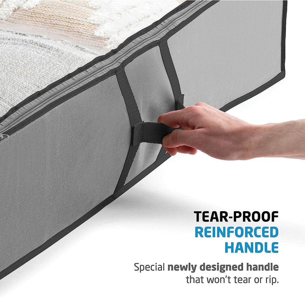 Underbed Storage Bag Organizer (2 Pack) with Clear Window U816307