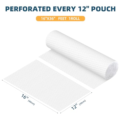 Metronic Bubble Cushioning Wrap 2 Pack 12 Inch x 72ft, Perforated K67866
