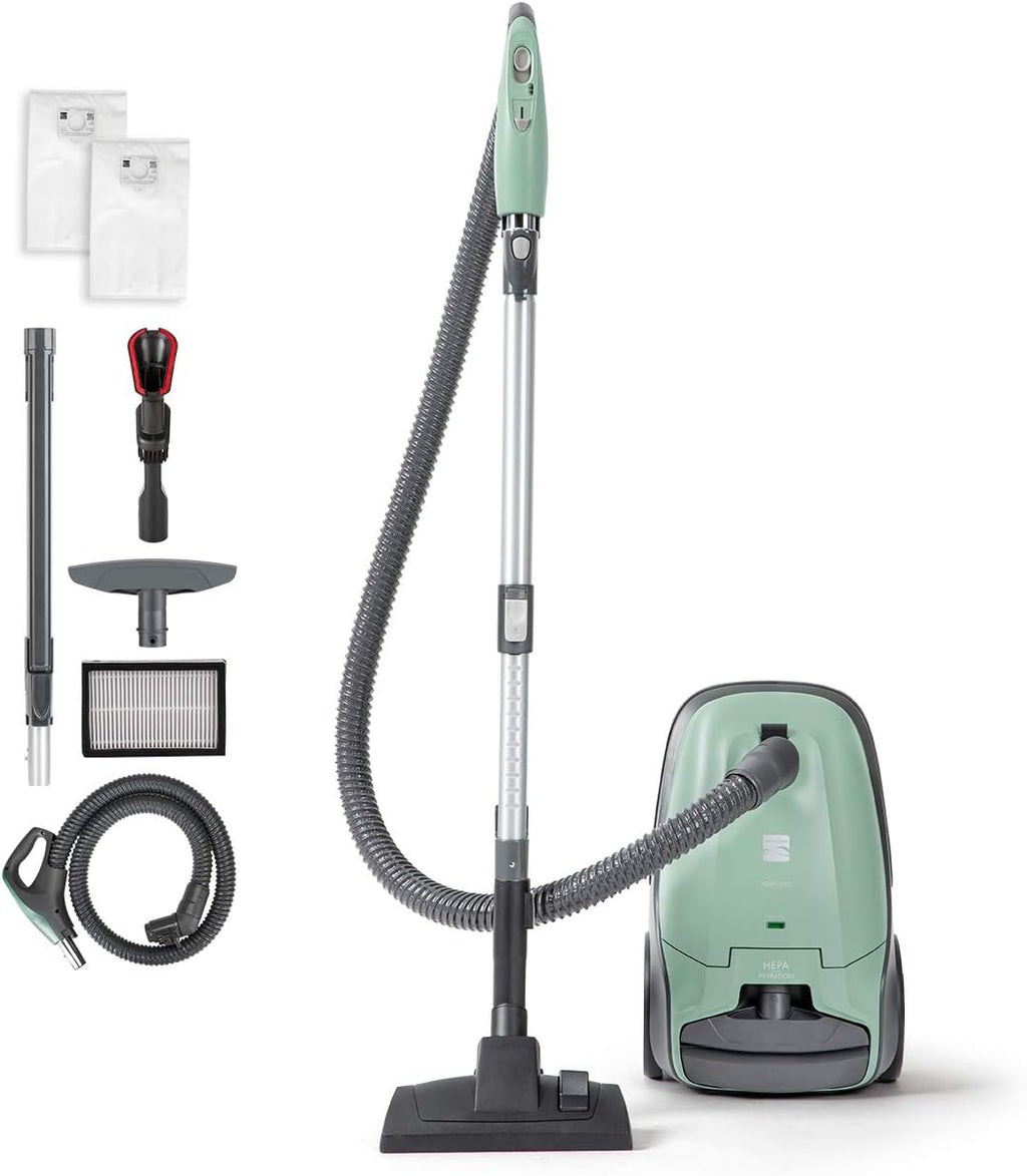 Vacuum Cleaner HEPA Bagged Canister 2-Motor Suction Pet Tool a7