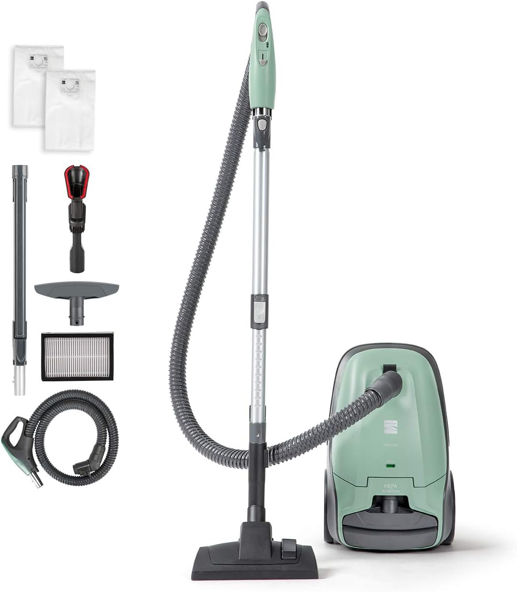 Vacuum Cleaner HEPA Bagged Canister 2-Motor Suction Pet Tool a7