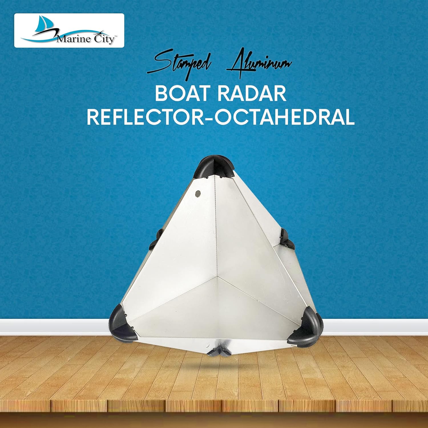 Aluminium Boat Radar Reflector Octahedral 16 Inches k7