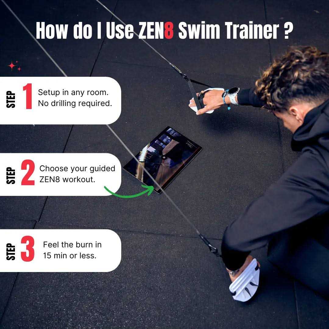 Indoor Swim Trainer Dryland Equipment for Triathlon a7
