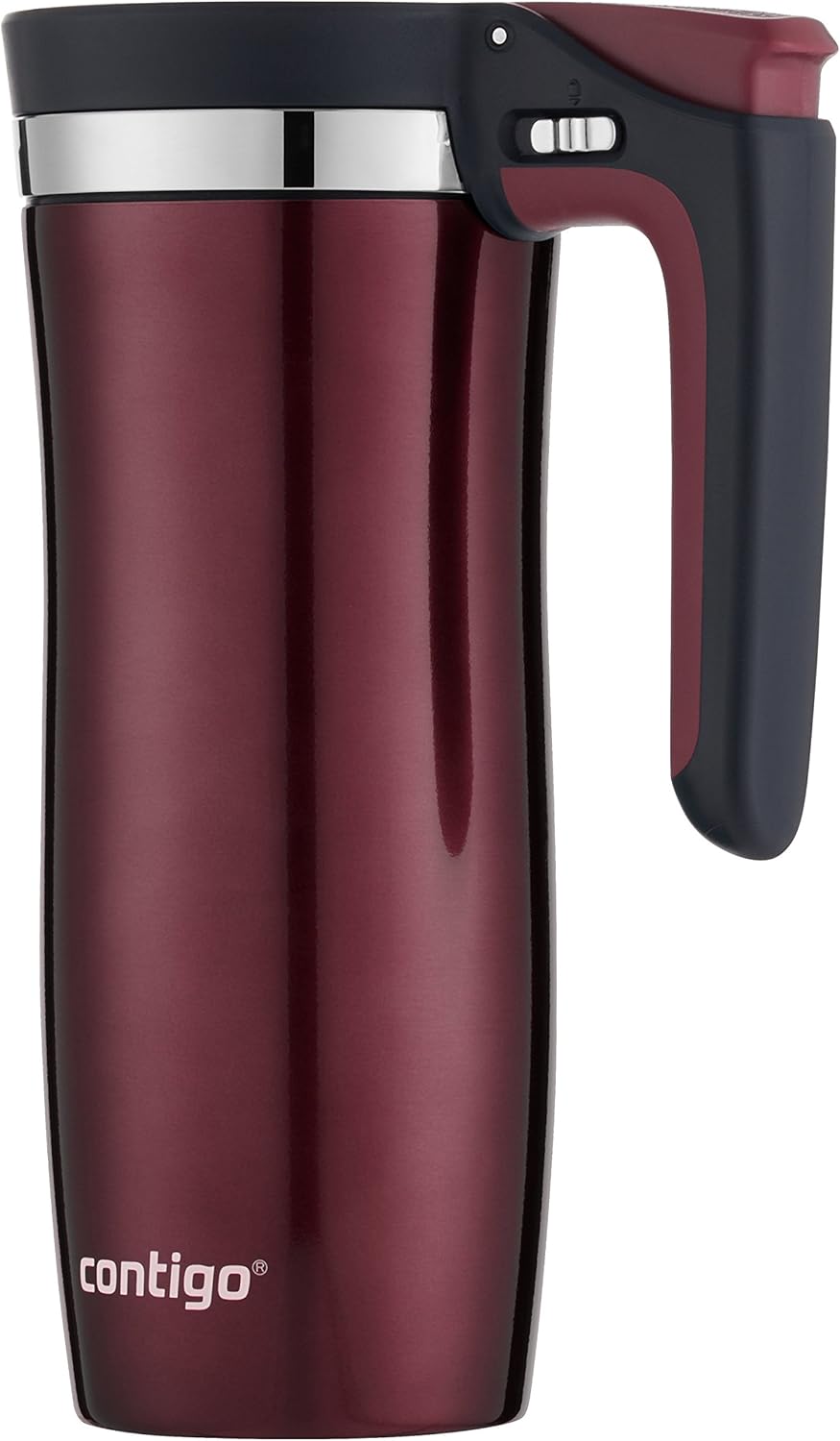 Contigo Handled Vacuum-Insulated Stainless Steel Travel Mug 16oz F98538