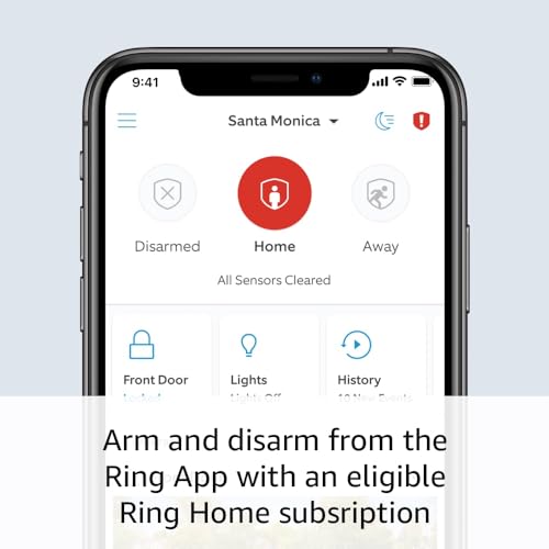Ring Video Doorbell Wired, HD camera with two-way talk and motion detection L29620