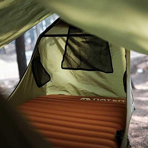 Haven Tents Lay Flat Hammock Tent with Mosquito Net, Insulated Pad and Rainfly M380