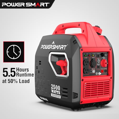 Portable Inverter Generator 2500-Watt Quiet Camping k7x