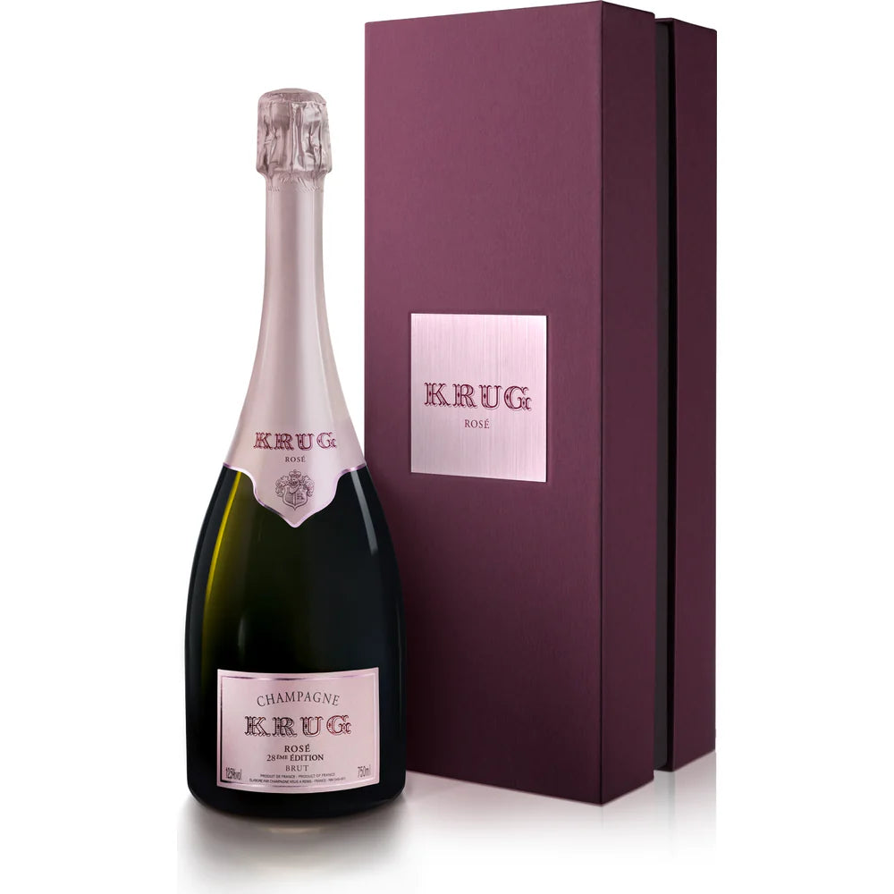 Krug Champagne Brut Rose 28th Edition W/ Gift Box - Nestor Liquor
