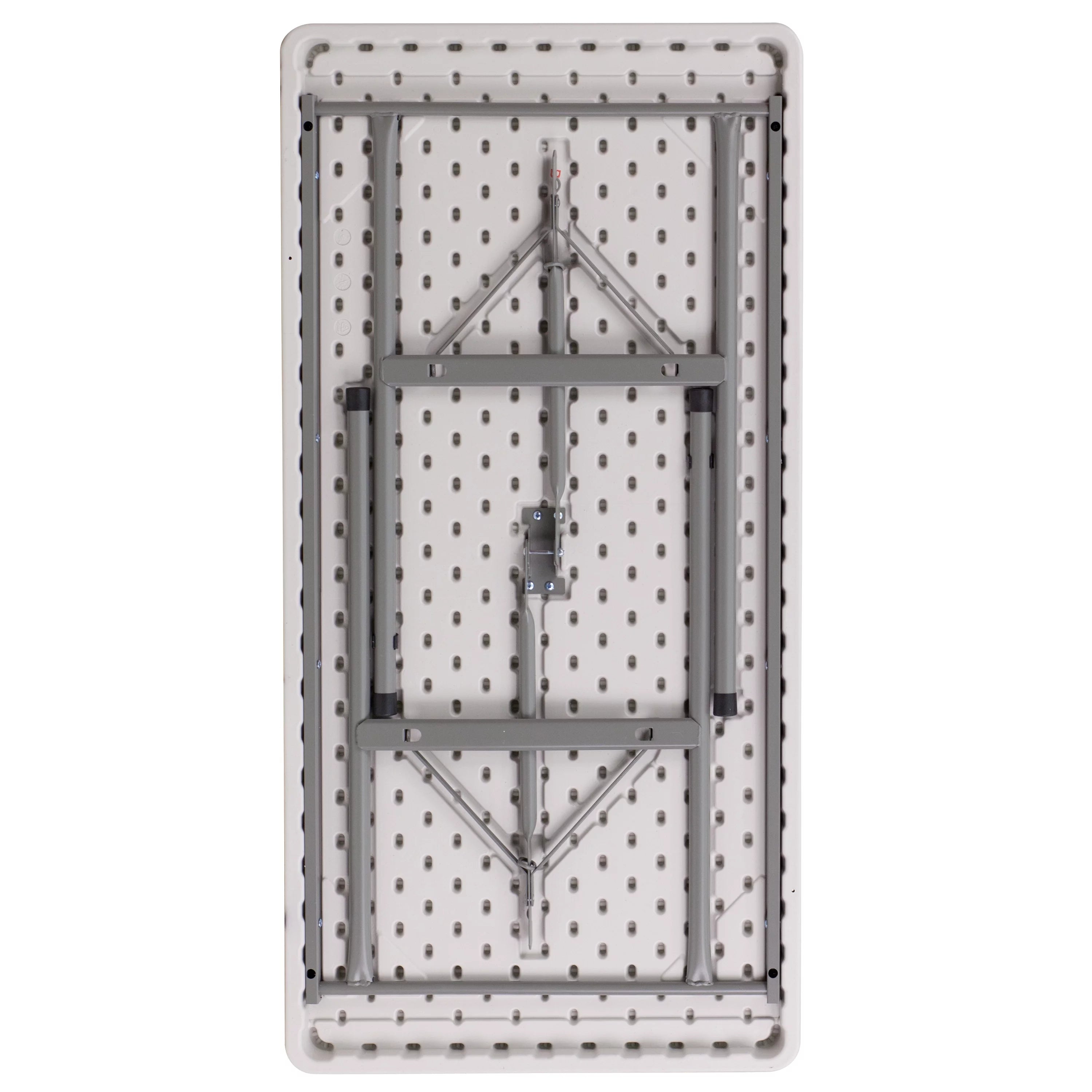 Flash Furniture 4-Foot Granite White Plastic Folding Table U771648