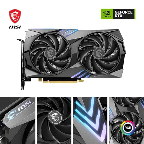 Graphics Card 8GB GDDR6 PCIe 4.0 DLSS3 k7