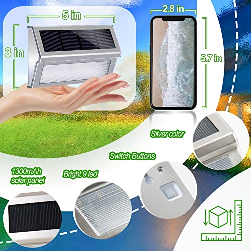 Solar Outdoor Lights 12 Pack Waterproof Garden Deck Lights k7m