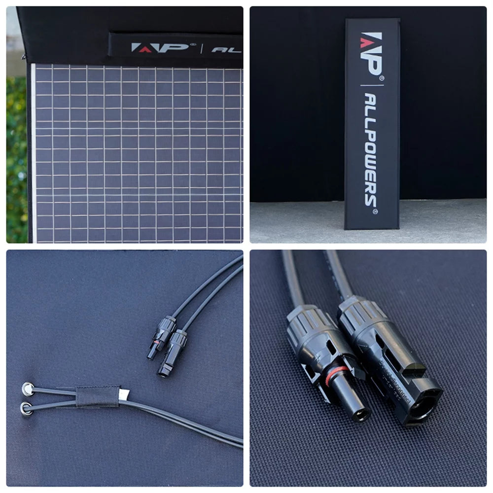ALLPOWERS R4000 Portable Solar Generator Kit with 400W Foldable Solar Panel and 3600Wh LiFePO4 Power Station P129479