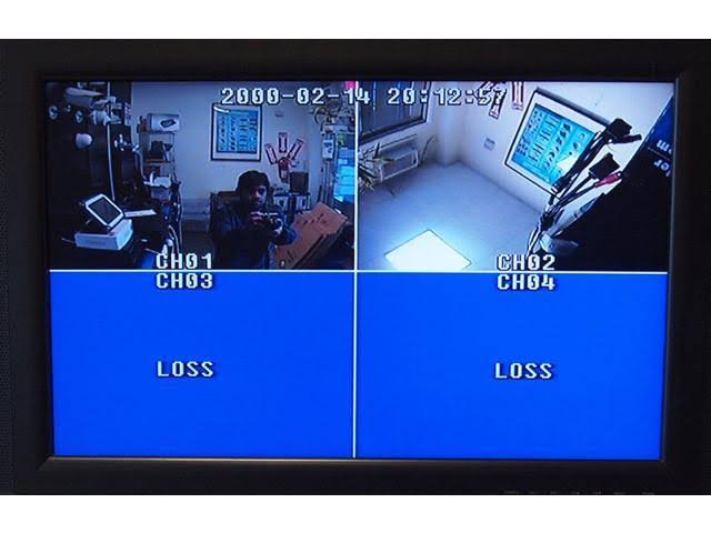 CCTV Security Camera System Video Splitter Quad Processor k7m