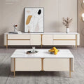 White Tv Stand Display Cabinet Unit Modern Consoles Table Television Monitor Coffee Muebles Para Casa Living Room Furniture