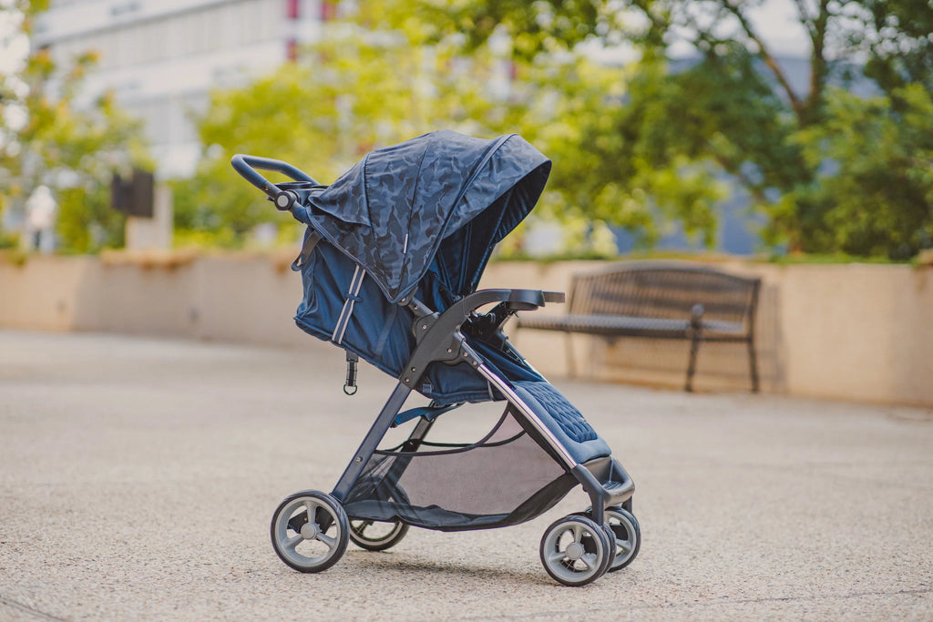 Monbebe Travel System Stroller & Infant Car Seat - Navy Camo W8453