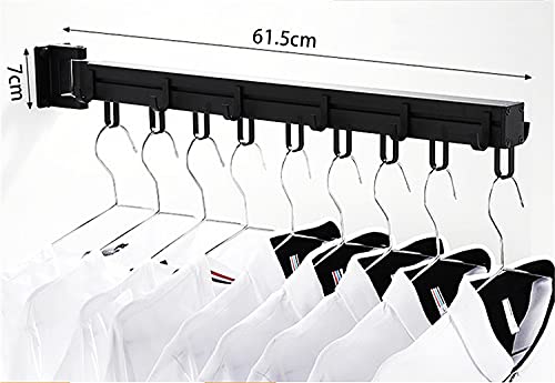 KK5 Clothes Hanger Aluminium Folding Wall Mounted Drying Rack B4991