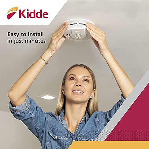 Kidde Smoke Detector, 10-Year Battery, LED Indicators T701