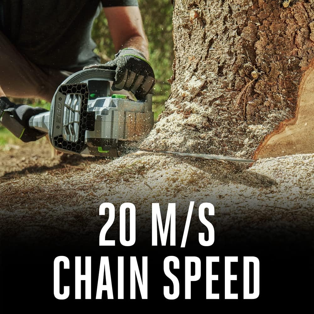 EGO Power+ CS1611 16-Inch 56V Cordless Chainsaw with Battery and Charger N410