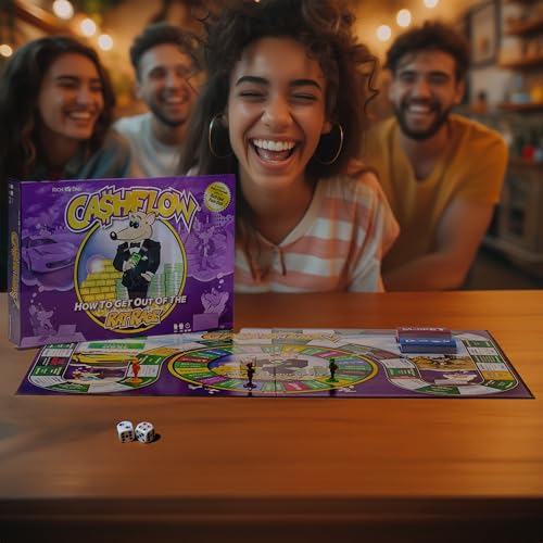 Cashflow Board Game Educational Finance Game for Family 7k