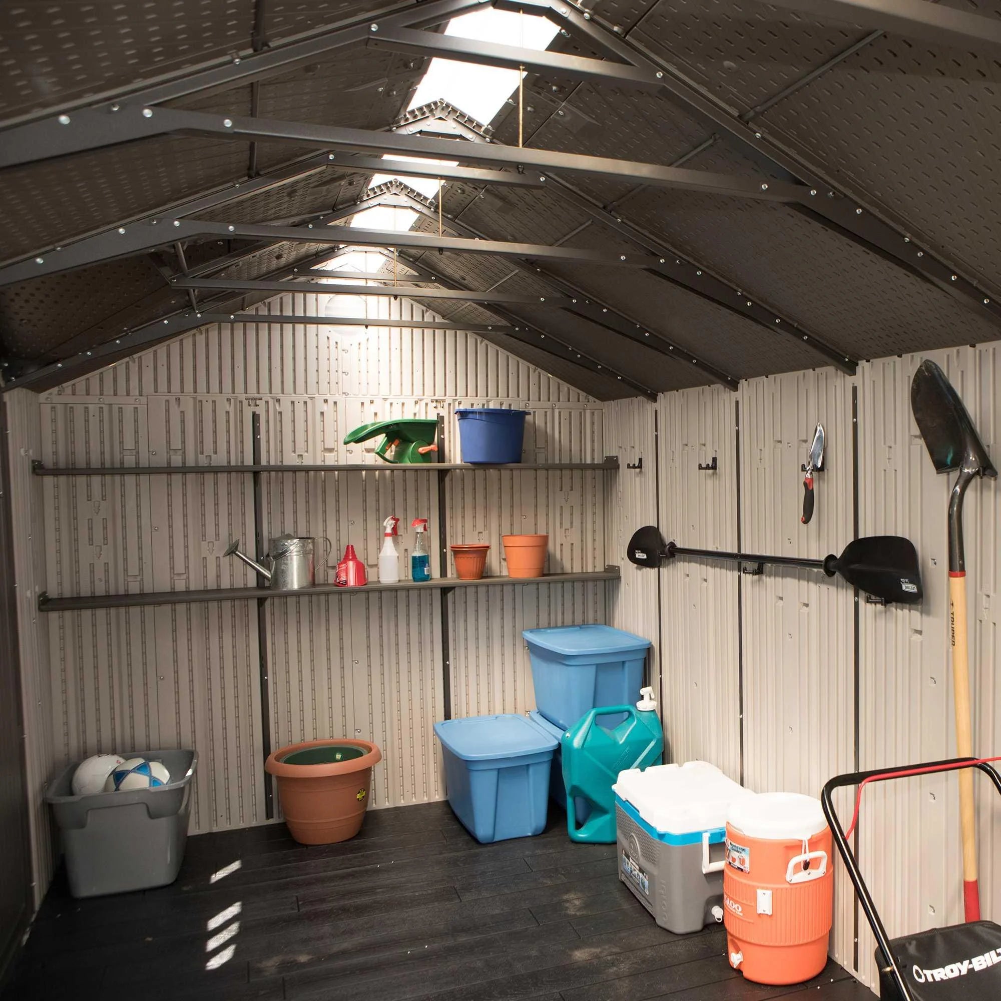 Lifetime 17.5 ft. x 8 ft. Outdoor Storage Shed J281016