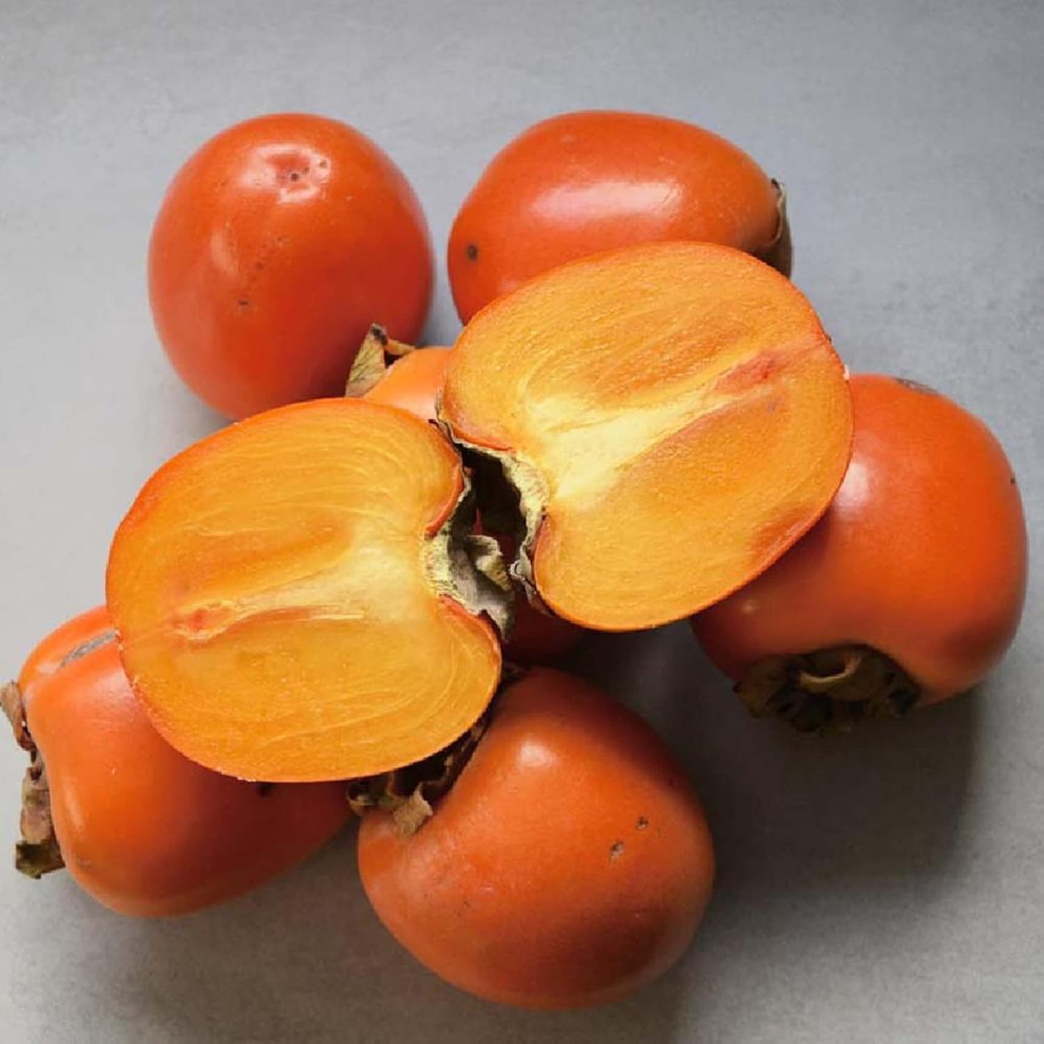 Japanese Persimmon Seeds Sweet Edible Fruit Tree Outdoor 10Pcs a7
