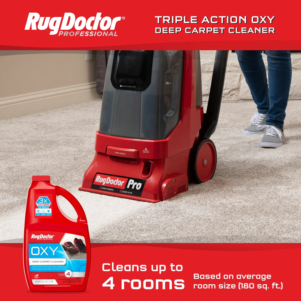 Rug Doctor Pro Deep Commercial Carpet Cleaner, Red K75759