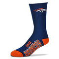FBF - NFL Deuce Adult Team Logo Crew Dress Socks Footwear for Men and Women Game Day Apparel