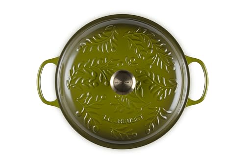 Le Creuset Enameled Cast Iron Signature Braiser, 3.5 qt., Artichaut V49076