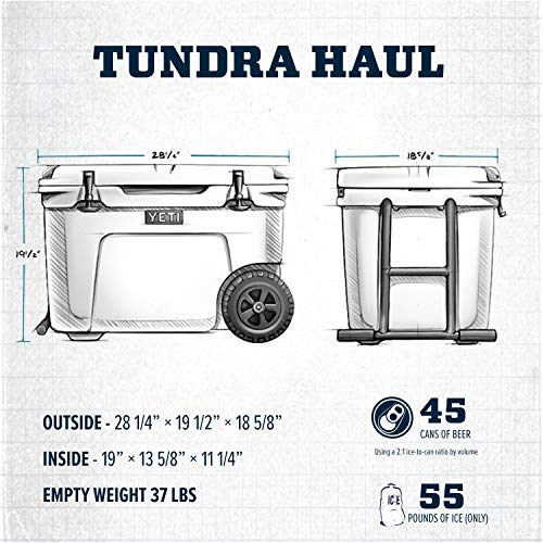 YETI Tundra Haul Wheeled Hard Cooler U144