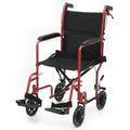 Magshion Wheelchairs for Adults with Swing-Away Footrest and Flip Back Backest Foldable Lightweight 16 inch Wide Seat Wheel Chair for Storage and Travel Use, 300 lbs