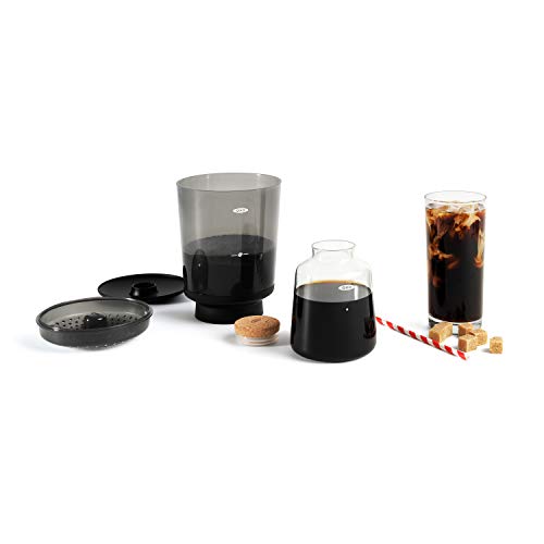 OXO Brew Compact Cold Brew Coffee Maker, Black N1298