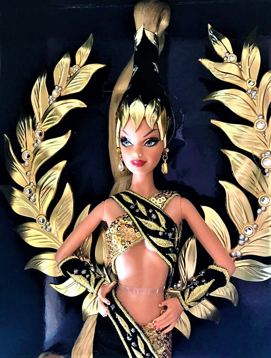 Golden Legacy Barbie Doll Bob Mackie Gold Label Limited Edition 2009 Mattel B414