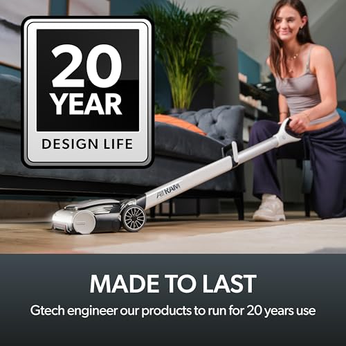 Cordless Vacuum Cleaner with Anti-Hair Wrap Brush Bar for Carpet and Hardwood Floors k7m