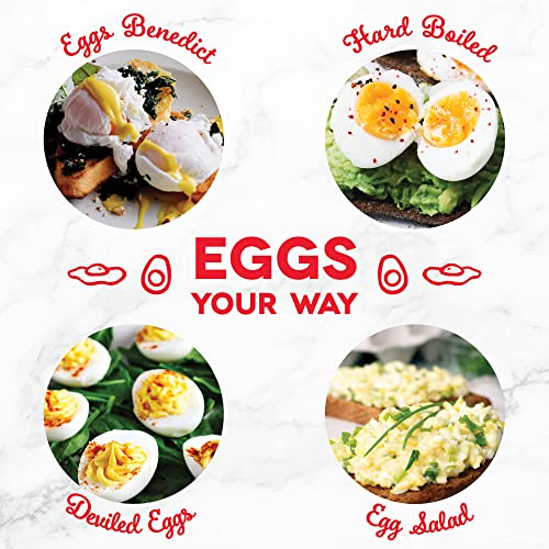 Egg Cooker 6 Capacity Electric Auto Shut Off Black a7
