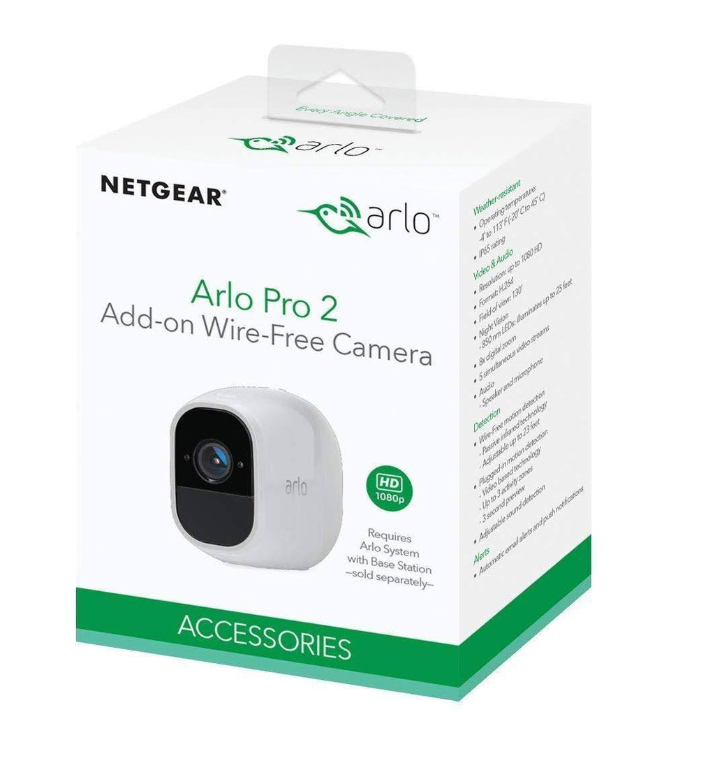 Wireless Security Camera 1080p Indoor Outdoor White k7m