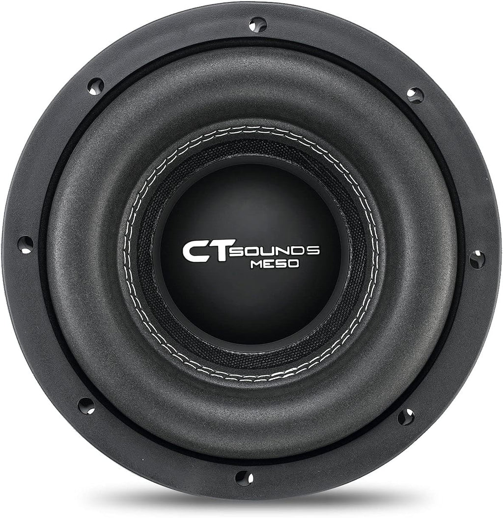 CT Sounds MESO-8-D2 1600 Watts Max 8 Inch Car Subwoofer Dual 2 Ohm k7