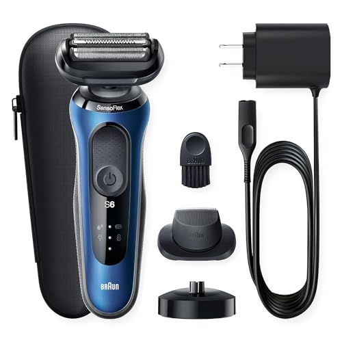 Electric Razor for Men Wet Dry Foil Shaver with Beard Trimmer k7p