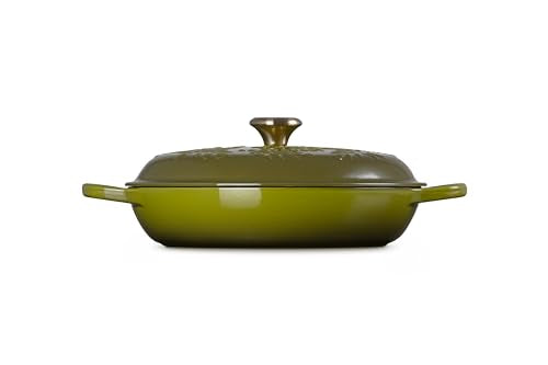 Le Creuset Enameled Cast Iron Signature Braiser, 3.5 qt., Artichaut V49076