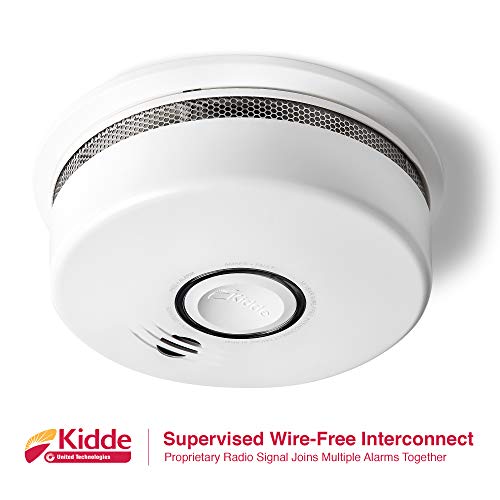 Kidde Smoke Detector, 10-Year Battery, Photoelectric, Voice Alert Z792440