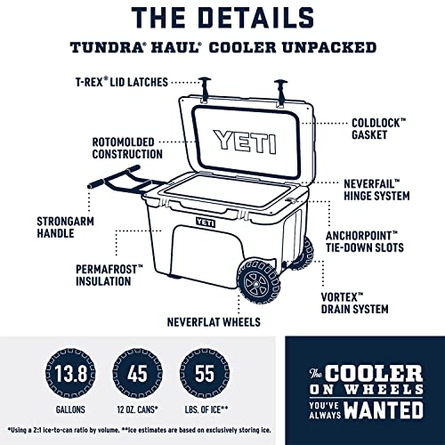 YETI Tundra Haul Wheeled Hard Cooler U144