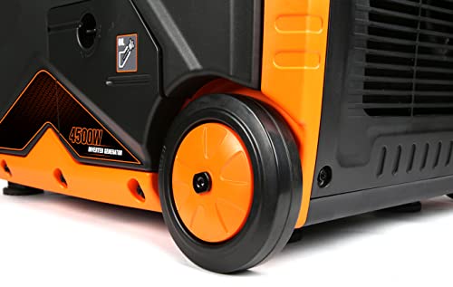 Quiet 6800-Watt Dual Fuel Portable Inverter Generator with Electric Start k7