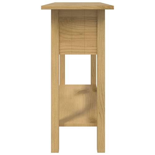 Transformer Table Extendable Dining Room Table Mexican Pine Corona Range V65405